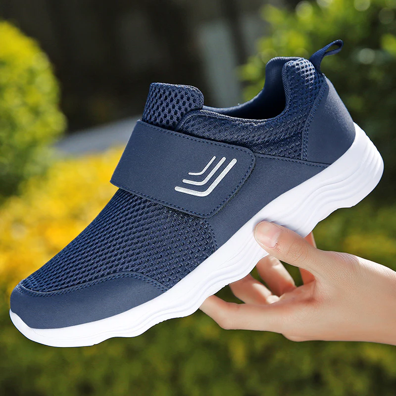 Damen Atmungsaktive Sport-Sneaker mit praktischem Klettverschluss Heidi Mode - Image 2