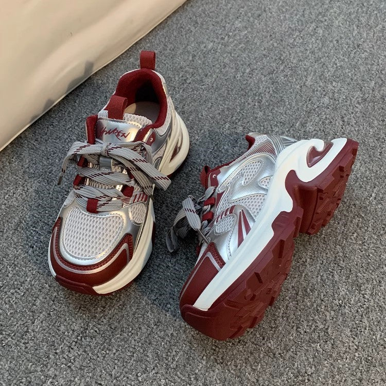 Damen Atmungsaktive Sport-Sneaker mit stoßdämpfender Sohle Heidi Mode - Image 3