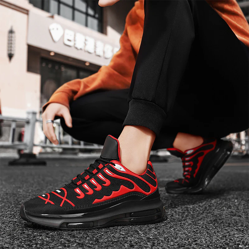 Damen Atmungsaktive Sport Sneakers mit dämpfendem Luftpolstersystem Heidi Mode - Image 3