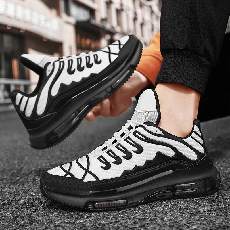 Damen Atmungsaktive Sport Sneakers mit dämpfendem Luftpolstersystem Heidi Mode - Image 4