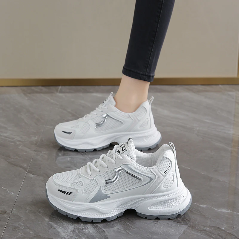 Damen Atmungsaktive Sport Sneakers mit ergonomischer Dämpfung und flexiblem Obermaterial Heidi Mode - Image 2
