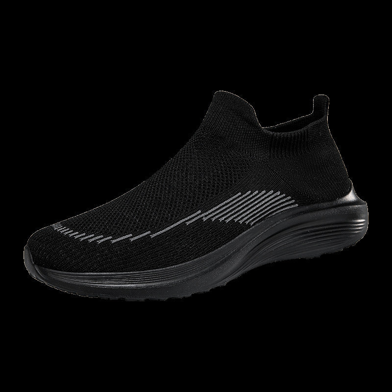 Damen Atmungsaktive Sport Sneakers mit flexiblem Strick-Obermaterial Heidi Mode - Image 2