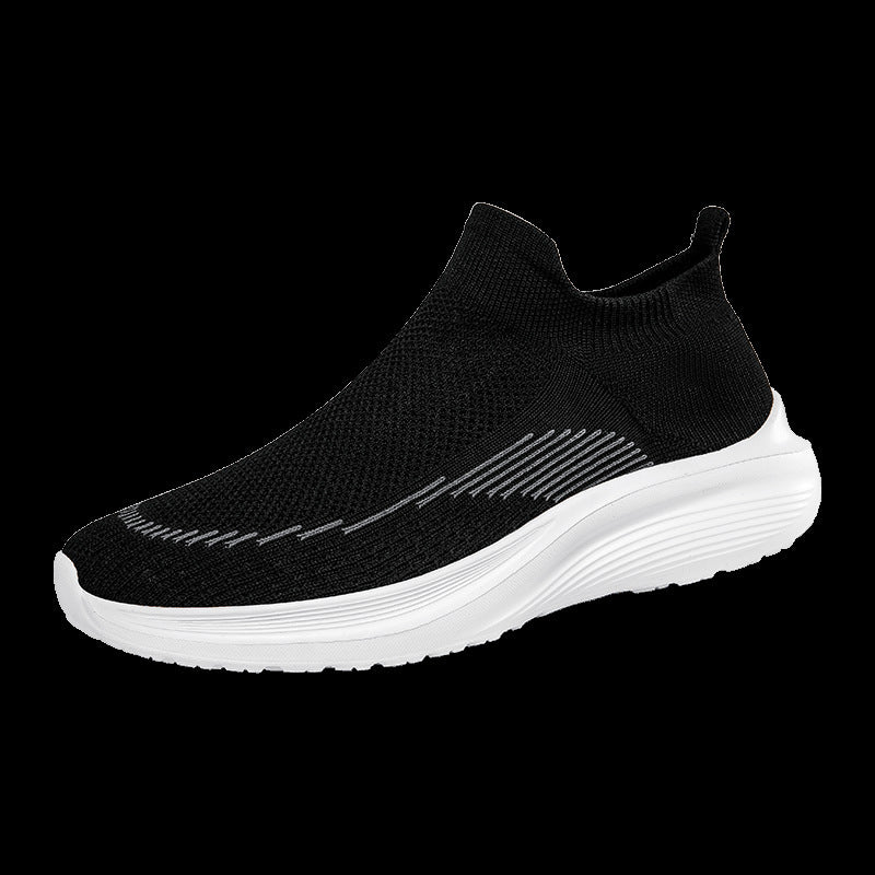 Damen Atmungsaktive Sport Sneakers mit flexiblem Strick-Obermaterial Heidi Mode - Image 8