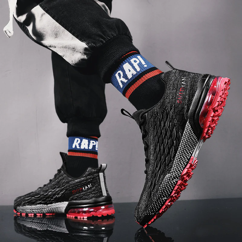 Damen Atmungsaktive Sport Sneakers mit flexibler Laufsohle und stoßdämpfender Technologie Heidi Mode - Image 4