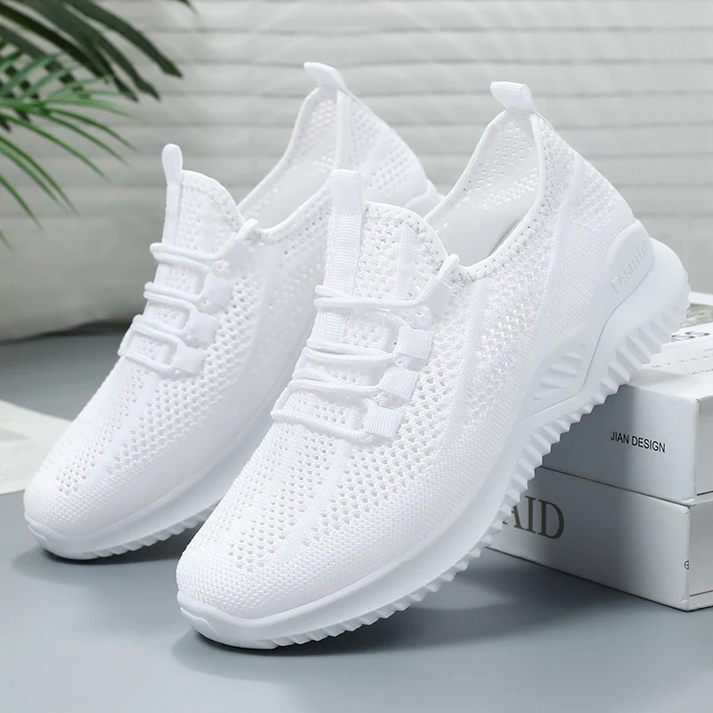 Damen Atmungsaktive Sport Sneakers mit rutschfester Sohle Heidi Mode - Image 3