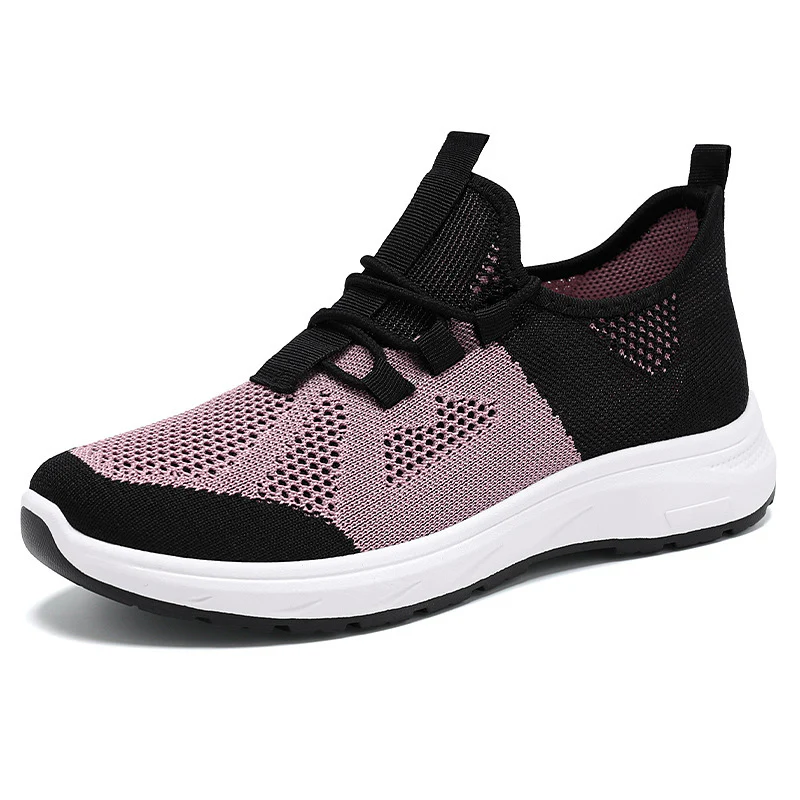 Damen Atmungsaktive Sportschuhe mit elastischem Obermaterial und rutschfester Sohle Heidi Mode - Image 4