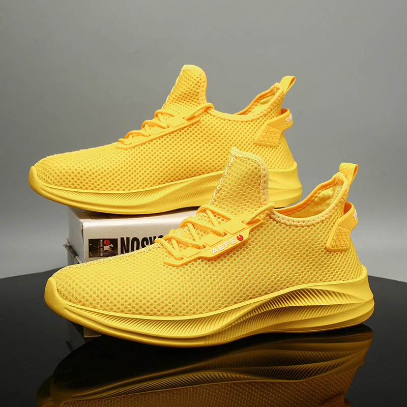 Damen Atmungsaktive Sportschuhe mit flexiblem Obermaterial Heidi Mode
