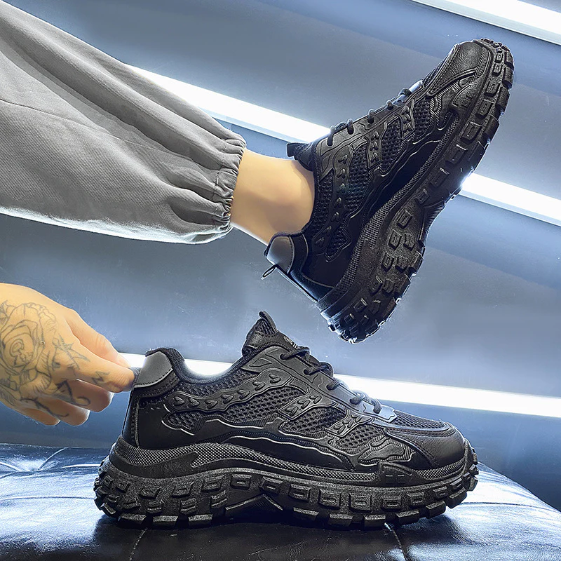 Damen Atmungsaktive Sportschuhe mit stoßdämpfender Sohle und ausgeprägtem Profil Heidi Mode - Image 3