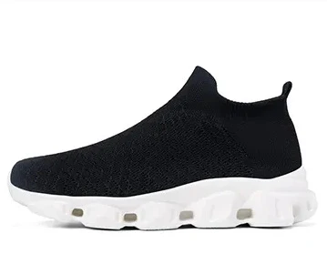 Damen Atmungsaktive Strick-Laufschuhe mit rutschfester Sohle Heidi Mode - Image 6