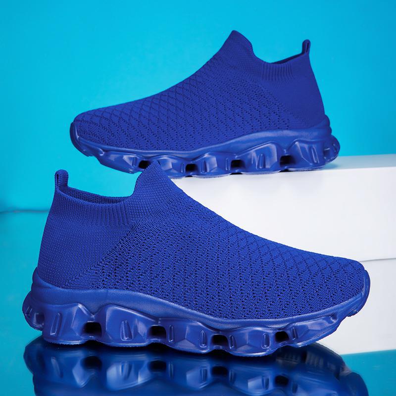 Damen Atmungsaktive Strick-Laufschuhe mit rutschfester Sohle Heidi Mode - Image 7