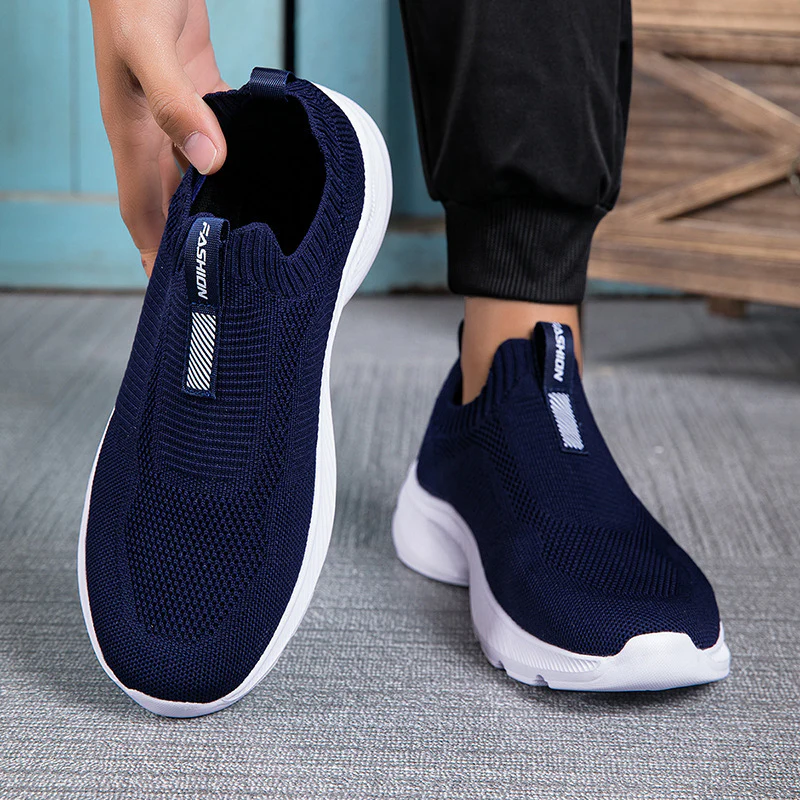 Damen Atmungsaktive Strick-Sneaker mit elastischem Einstieg Heidi Mode - Image 4