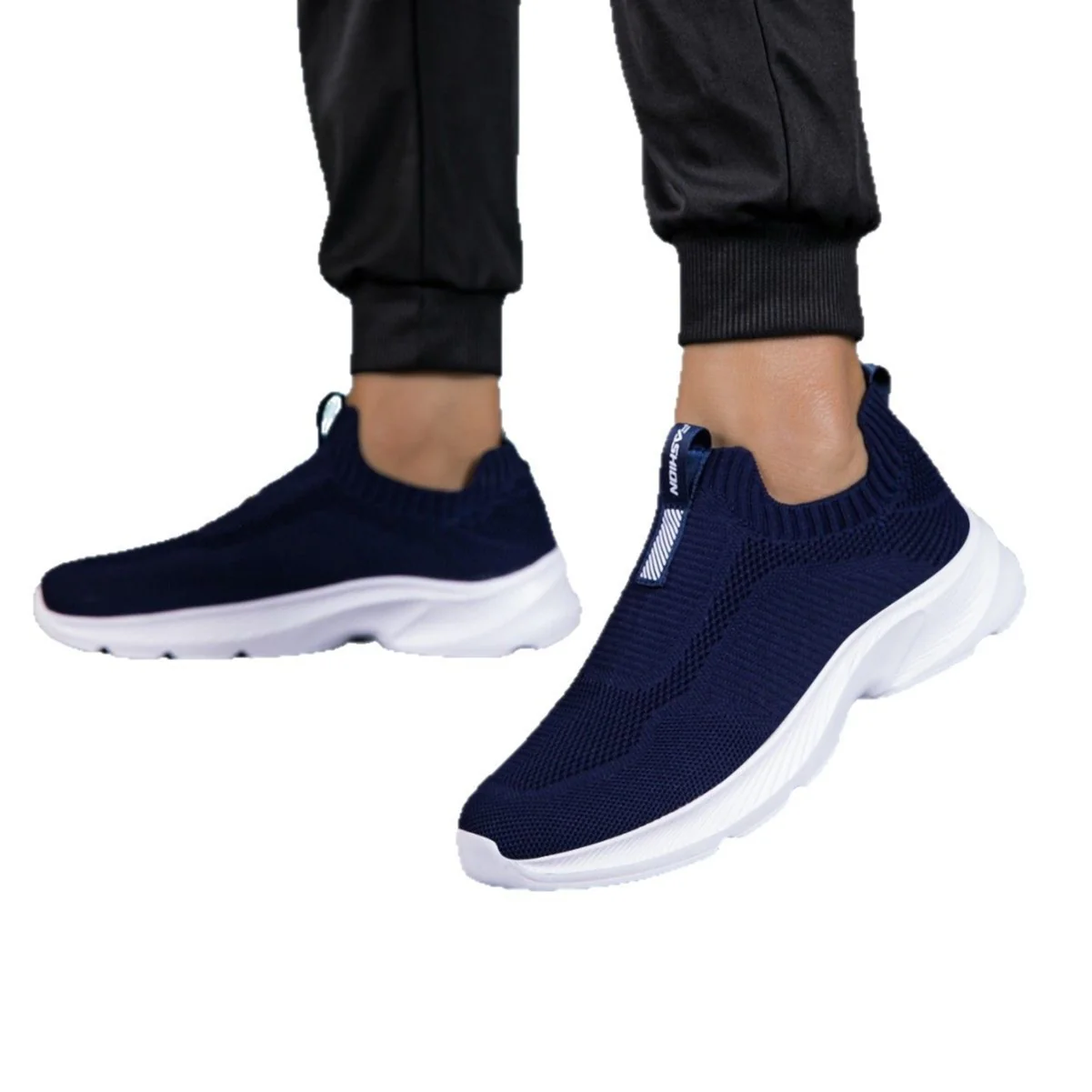 Damen Atmungsaktive Strick-Sneaker mit elastischem Einstieg Heidi Mode - Image 5