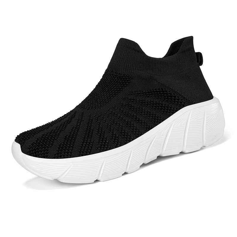 Damen Atmungsaktive Strick-Sneaker mit flexiblem Sohlenprofil Heidi Mode - Image 11