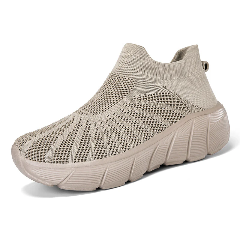 Damen Atmungsaktive Strick-Sneaker mit flexiblem Sohlenprofil Heidi Mode - Image 7