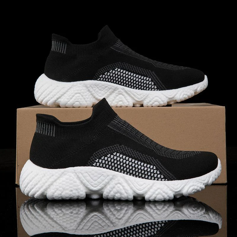Damen Atmungsaktive Strick-Sneaker mit rutschfester Sohle Heidi Mode - Image 7