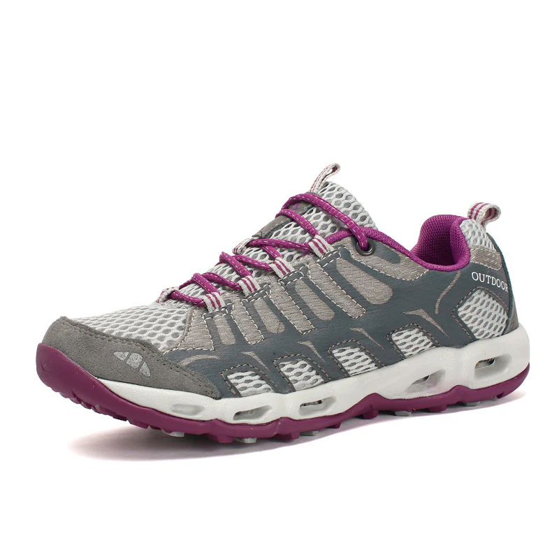 Damen Atmungsaktive Trailrunning-Schuhe mit rutschfester Sohle Heidi Mode - Image 5