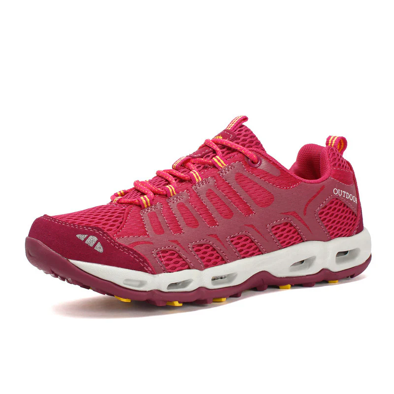 Damen Atmungsaktive Trailrunning-Schuhe mit rutschfester Sohle Heidi Mode - Image 6