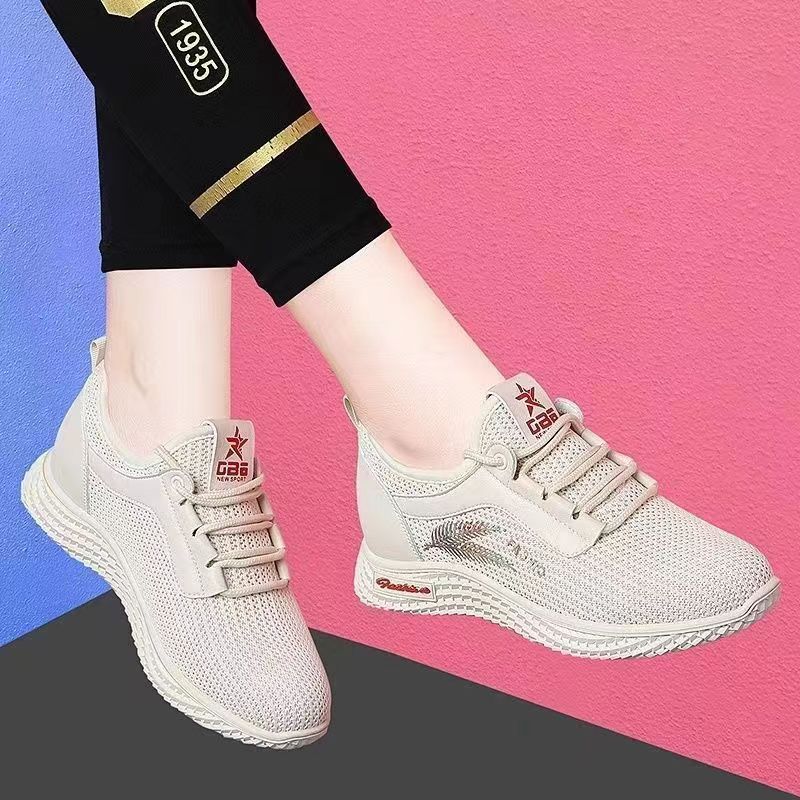 Damen Atmungsaktive und bequeme Sneaker mit modischem Design Heidi Mode - Image 4