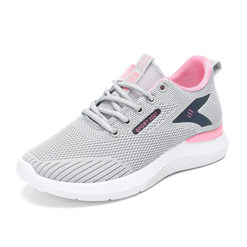 Damen Atmungsaktive und bequeme Sport Sneakers mit rutschfester Sohle Heidi Mode - Image 6