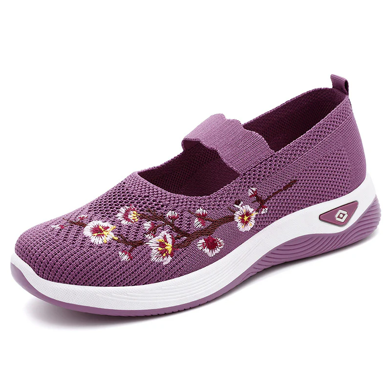 Damen atmungsaktive und dekorative Slip-On Schuhe Heidi Mode - Image 10