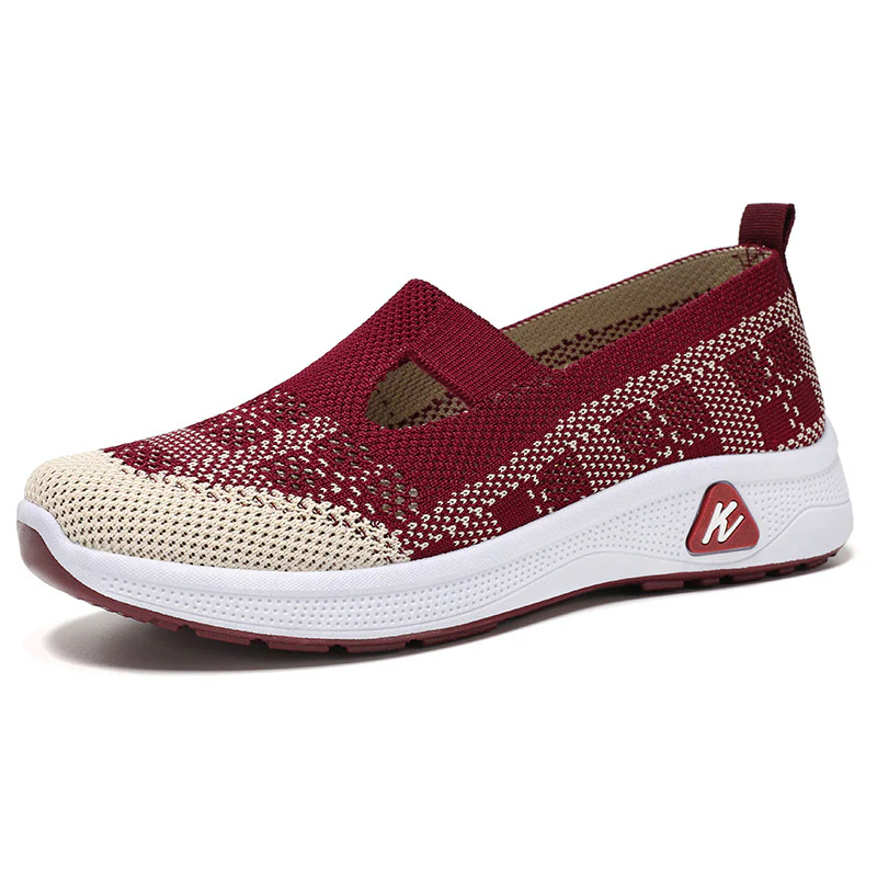 Damen Atmungsaktive und elastische Slip-On Freizeitschuhe Heidi Mode - Image 4