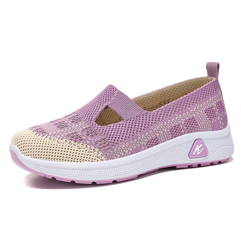 Damen Atmungsaktive und elastische Slip-On Freizeitschuhe Heidi Mode - Image 8