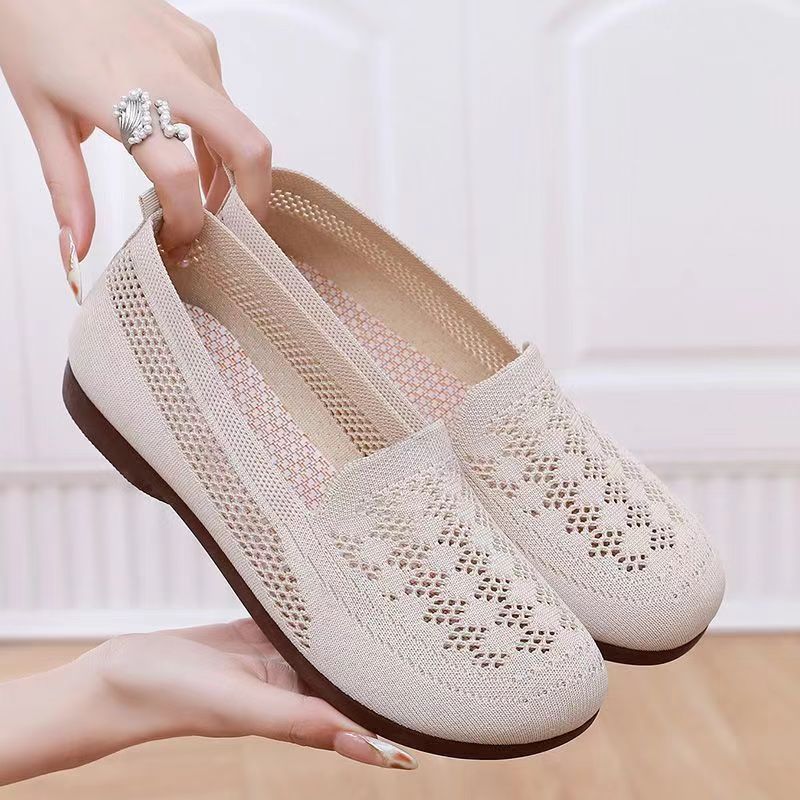 Damen Atmungsaktive und elegante Slipper mit gehäkeltem Design Heidi Mode - Image 3