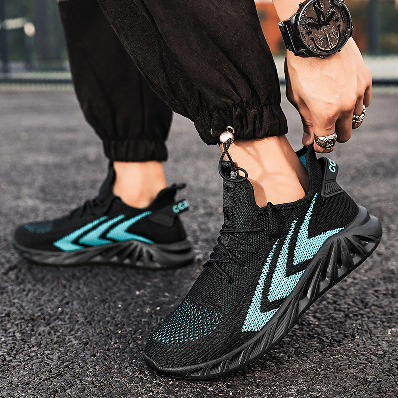 Damen Atmungsaktive und flexible Fitness-Sneaker mit rutschfester Sohle Heidi Mode - Image 3