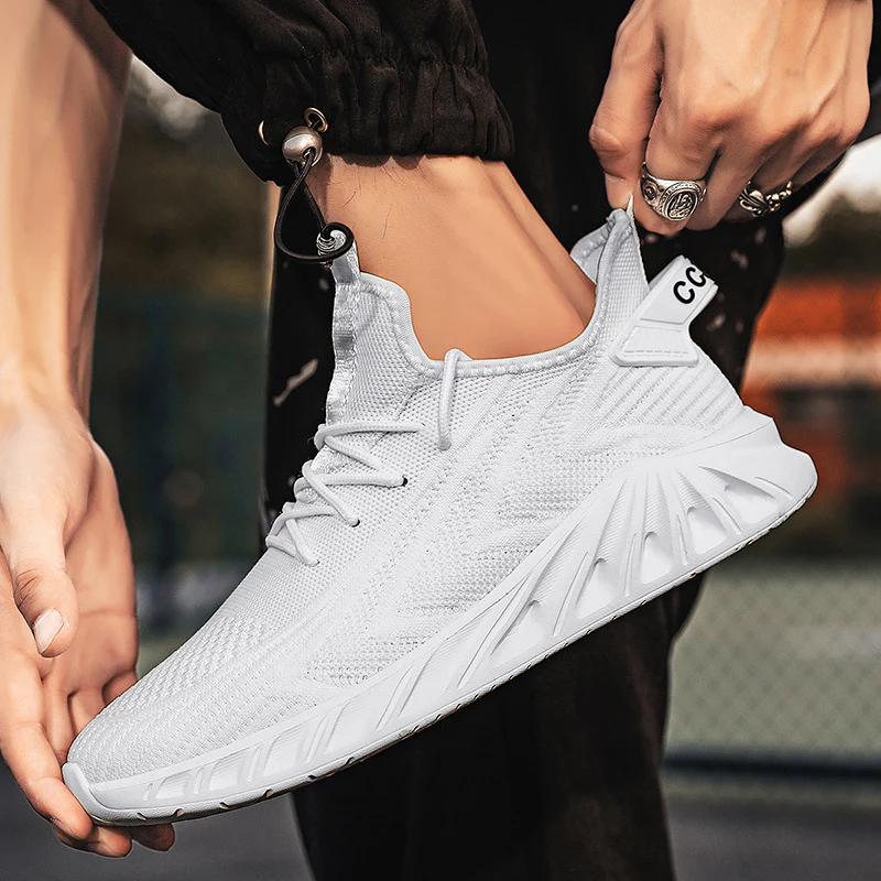 Damen Atmungsaktive und flexible Fitness-Sneaker mit rutschfester Sohle Heidi Mode - Image 8