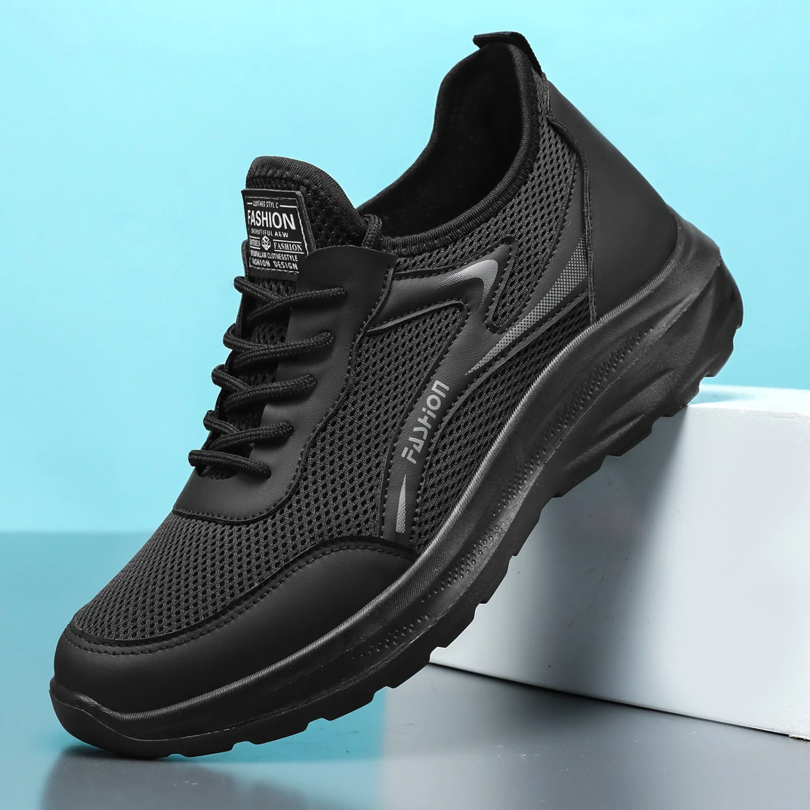 Damen Atmungsaktive und flexible Läufer-Sneaker mit dämpfender Sohle Heidi Mode