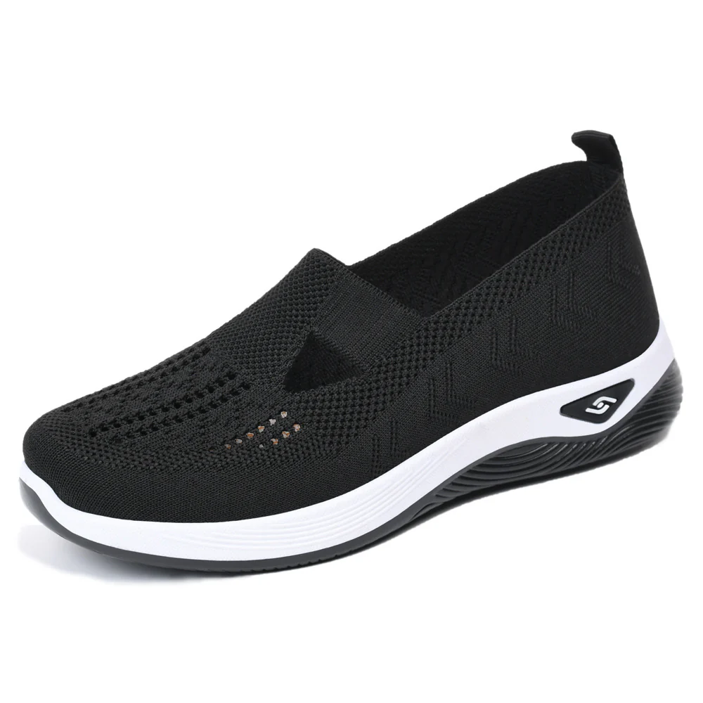 Damen Atmungsaktive und flexible Slip-On Sportschuhe Heidi Mode - Image 2