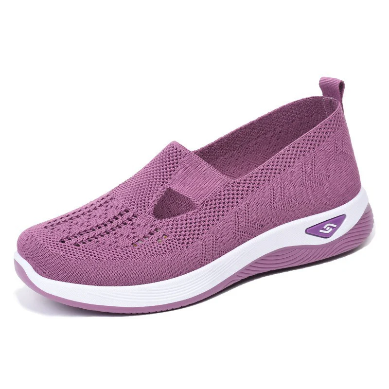 Damen Atmungsaktive und flexible Slip-On Sportschuhe Heidi Mode - Image 5