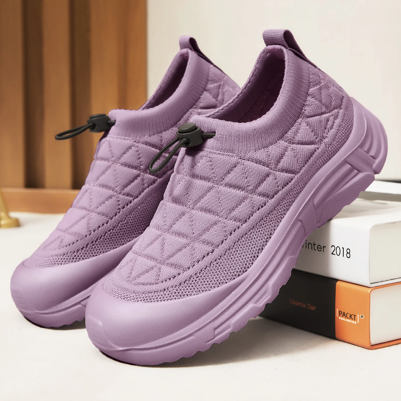 Damen Atmungsaktive und rutschfeste Freizeitschuhe Heidi Mode - Image 2