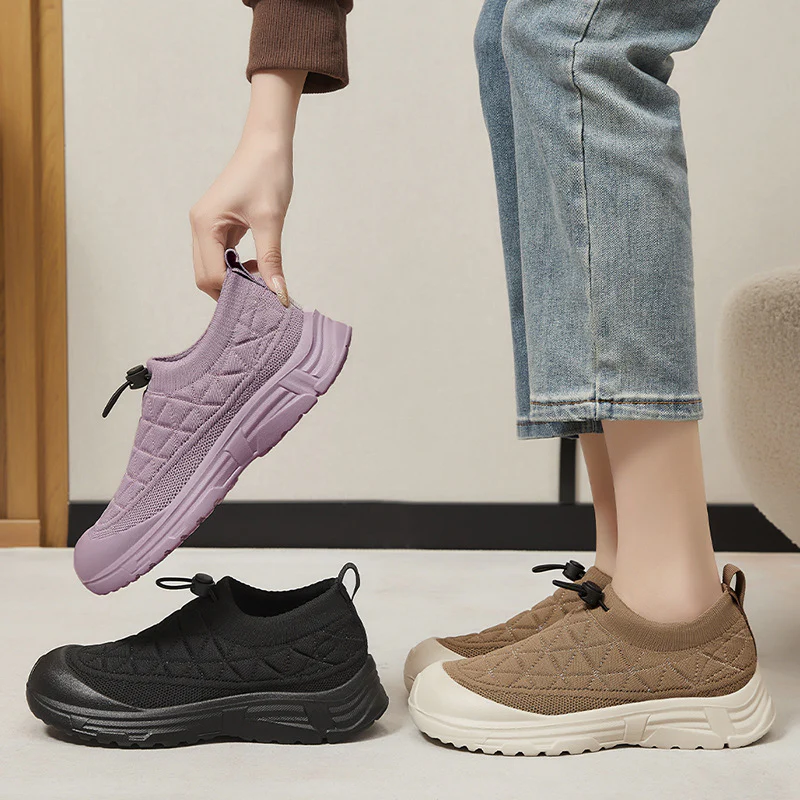 Damen Atmungsaktive und rutschfeste Freizeitschuhe Heidi Mode - Image 3