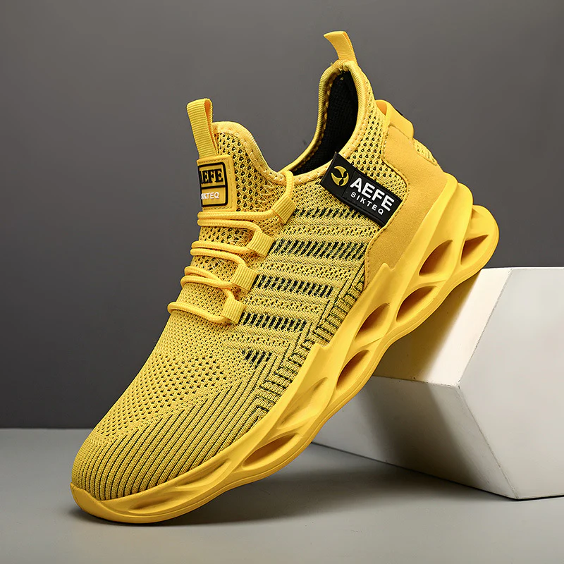 Damen Atmungsaktive und rutschfeste Lauf Sneakers mit stoßdämpfender Sohle Heidi Mode - Image 2