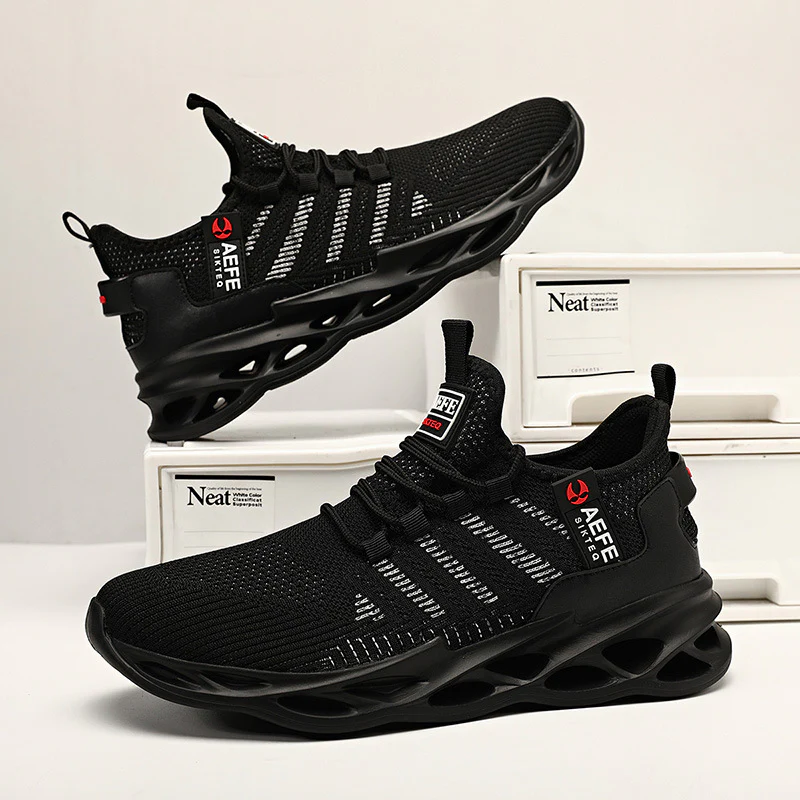 Damen Atmungsaktive und rutschfeste Lauf Sneakers mit stoßdämpfender Sohle Heidi Mode - Image 8