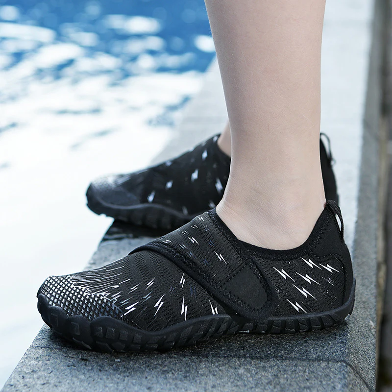 Damen Atmungsaktive Wassersportschuhe mit flexiblem Klettverschluss Heidi Mode - Image 2