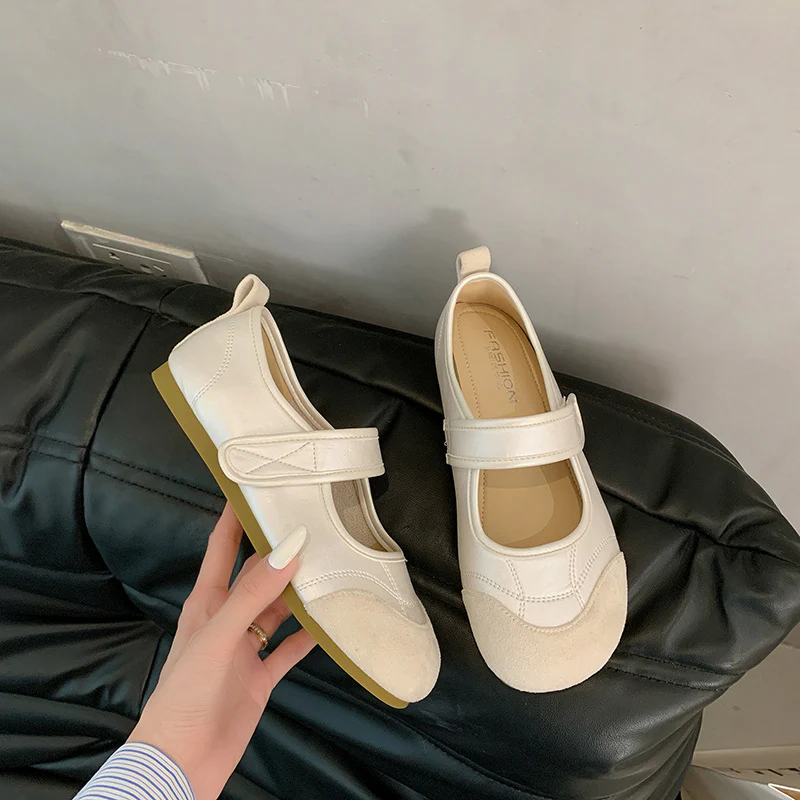 Damen Ballerina mit verstellbarem Riemen von Heidi Mode - Image 2