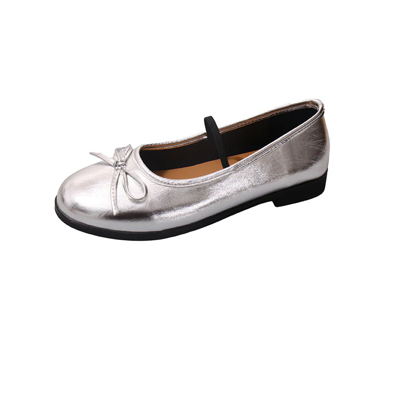 Damen Ballerina mit zierlicher Schleifenverzierung und bequemem Fußbett Heidi Mode - Image 5