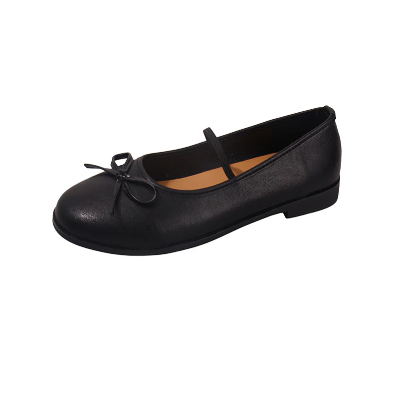 Damen Ballerina mit zierlicher Schleifenverzierung und bequemem Fußbett Heidi Mode - Image 7