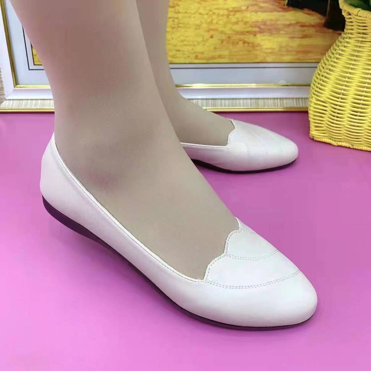 Damen Ballerina-Schuhe mit elegantem Obermaterial und komfortabler Sohle Heidi Mode - Image 6