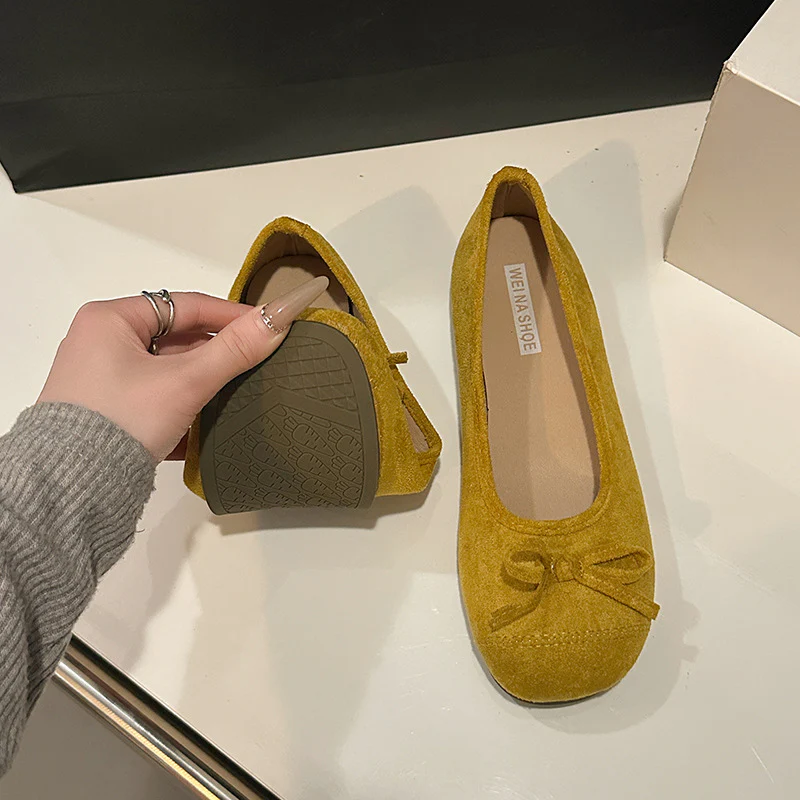 Damen Ballerina-Schuhe mit elegantem Schleifendetail Heidi Mode - Image 2