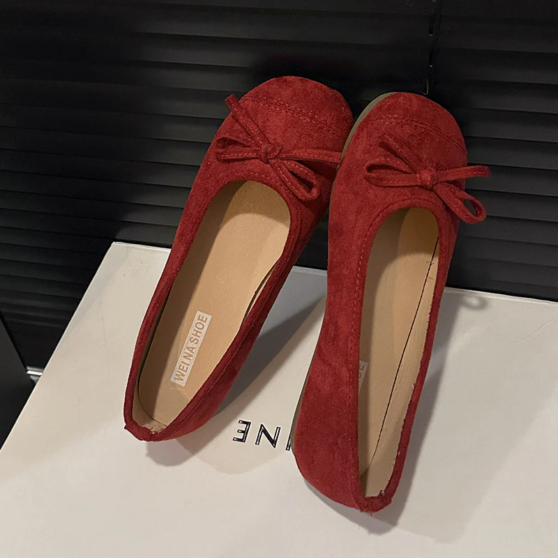 Damen Ballerina-Schuhe mit elegantem Schleifendetail Heidi Mode - Image 3