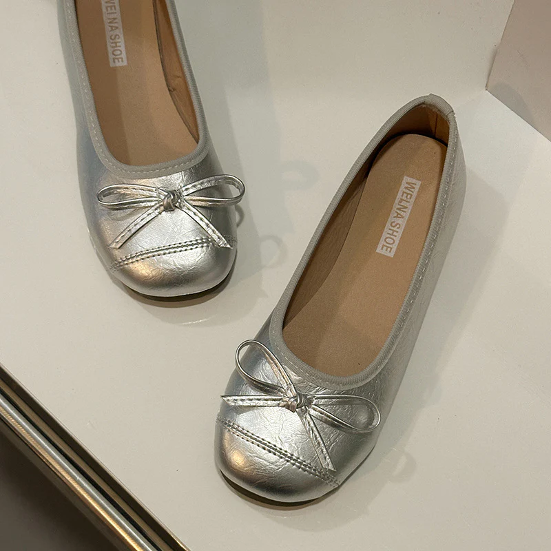 Damen Ballerina-Schuhe mit elegantem Schleifendetail Heidi Mode - Image 4
