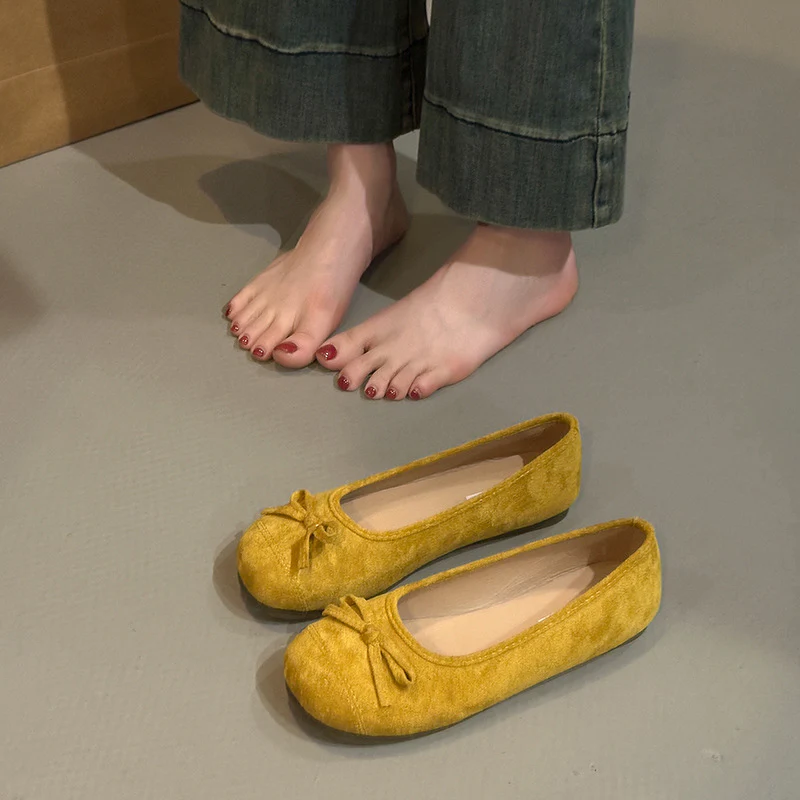 Damen Ballerina-Schuhe mit elegantem Schleifendetail Heidi Mode - Image 6