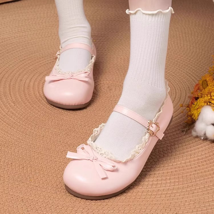 Damen Ballerina-Schuhe mit eleganter Riemchen-Detail und bequemer Sohle Heidi Mode - Image 3