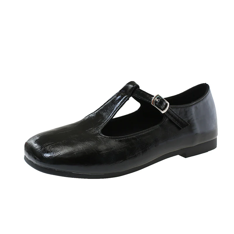 Damen Ballerina-Schuhe mit praktischem Schnallenverschluss und bequemer Innensohle Heidi Mode - Image 7