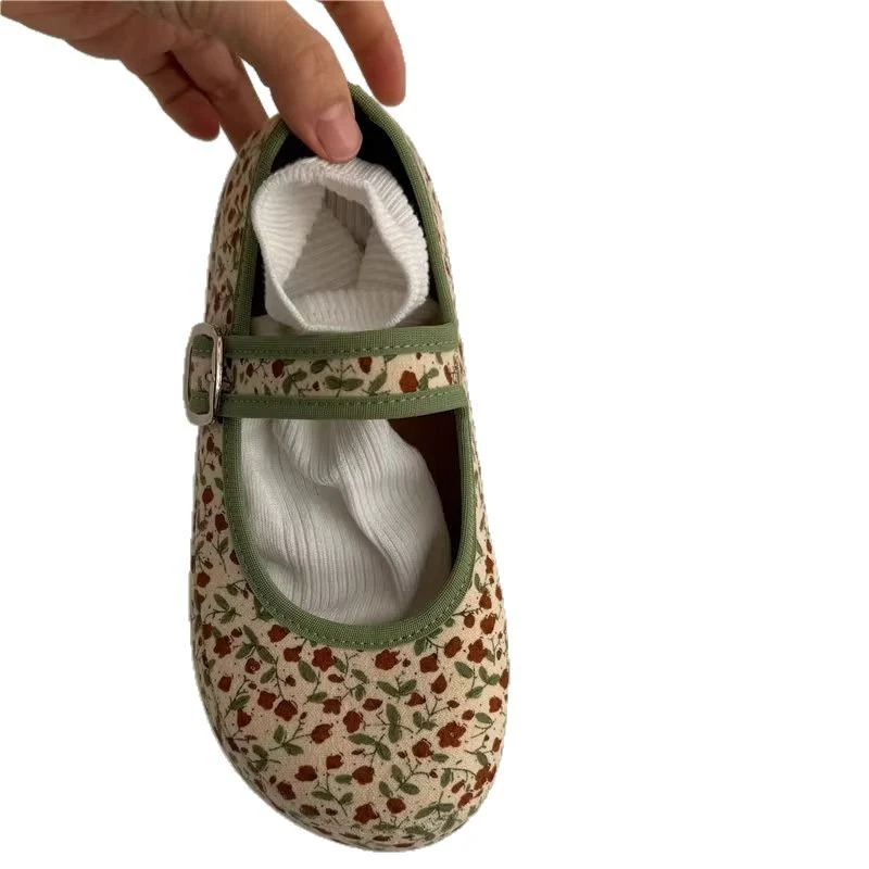 Damen Ballerinas mit bequemem Riemen und weichem Obermaterial Heidi Mode - Image 5