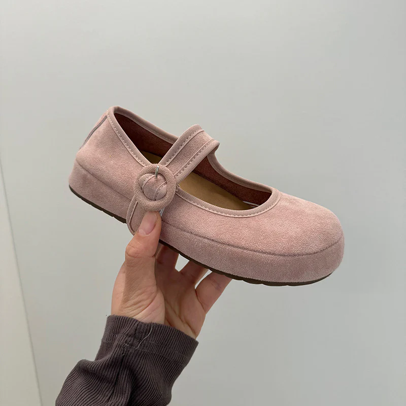 Damen Ballerinas mit bequemem Riemen und weichem Obermaterial Heidi Mode - Image 8