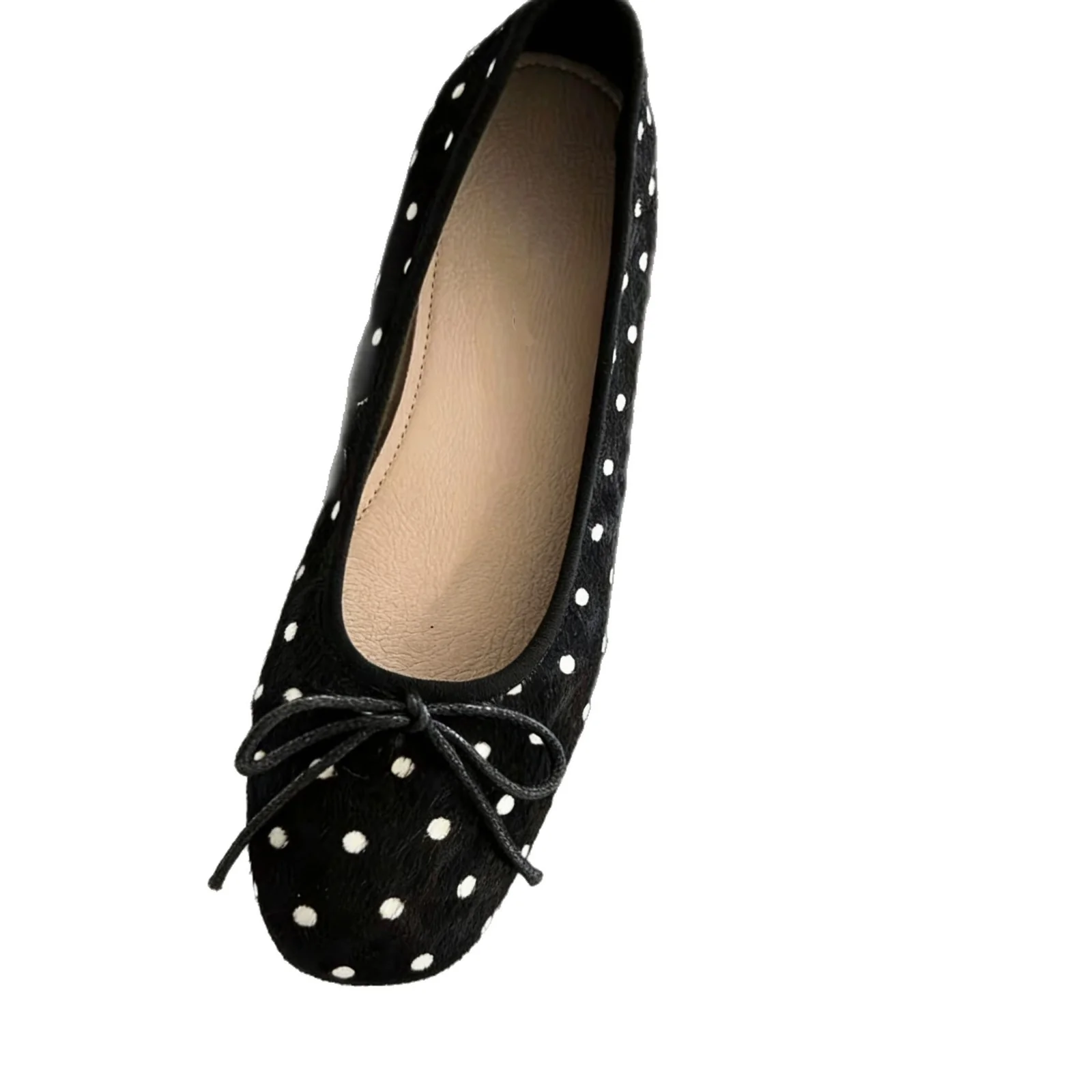 Damen Ballerinas mit dekorativem Punkten und charmantem Schleifenakzent Heidi Mode - Image 5